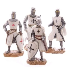 Image of Crusader Knight (Pack Of 4) Novelty Figurines