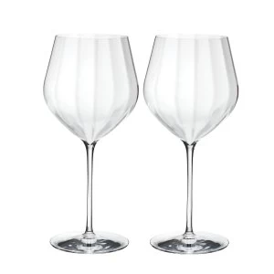 Image of Waterford Elegance Optic Wine Glass Set Of 2