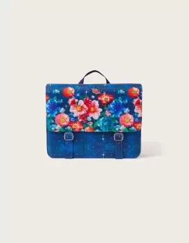 Image of Printed Satchel Backpack