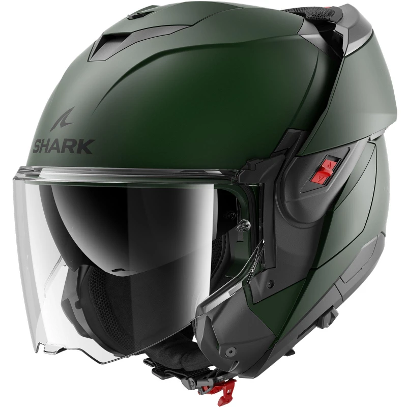 Image of Shark Oxo Blank Helmet, green, Size S for Men