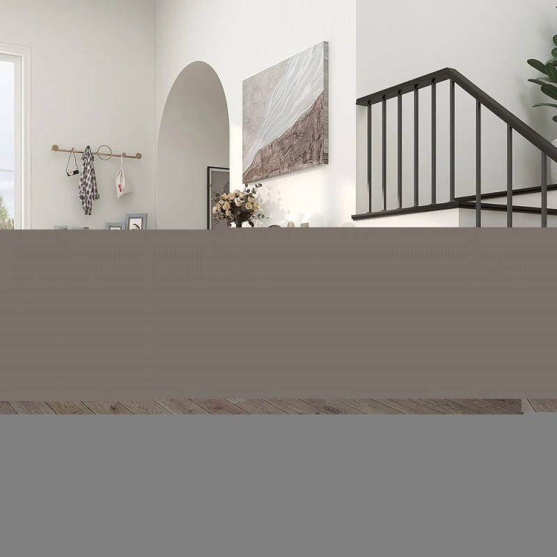 Image of HOMCOM Narrow Shoe Storage Cabinet with 2 Flip Drawers for 12 Pairs of Shoes - Homcom 5056725372743