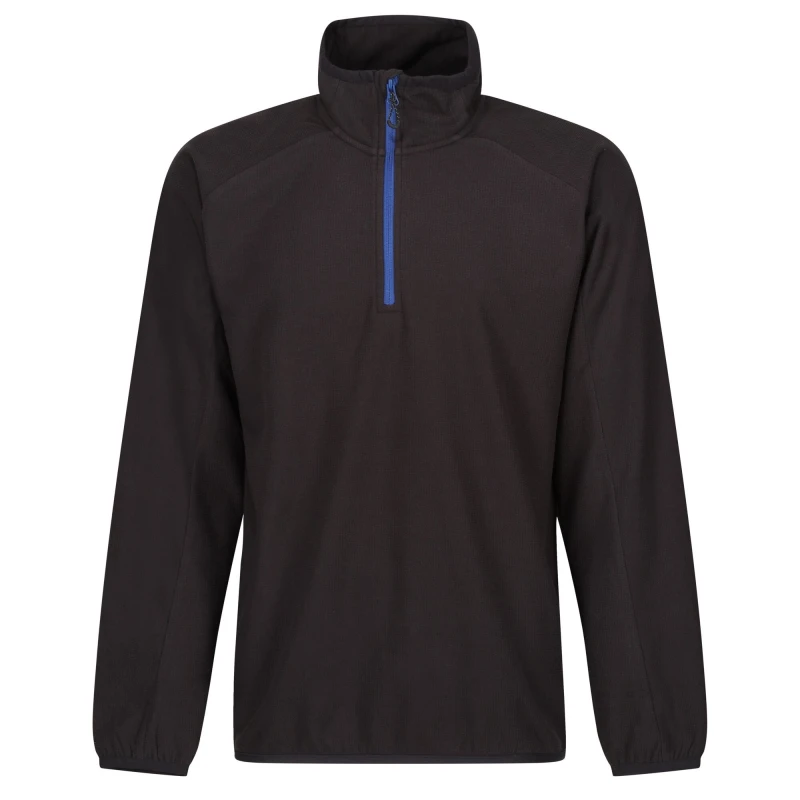Image of Regatta Professional Mens Half Zip Fleece Top in Baby Blue Size: 3XL Baby Blue Male 3XL