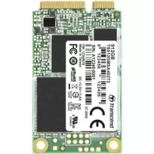 Image of Transcend MSA452T2 512GB Internal mSATA SSD SATA 6 Gbps Retail TS512GMSA452T2