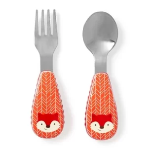 Image of Skip Hop Zoo Fox Utensils Set