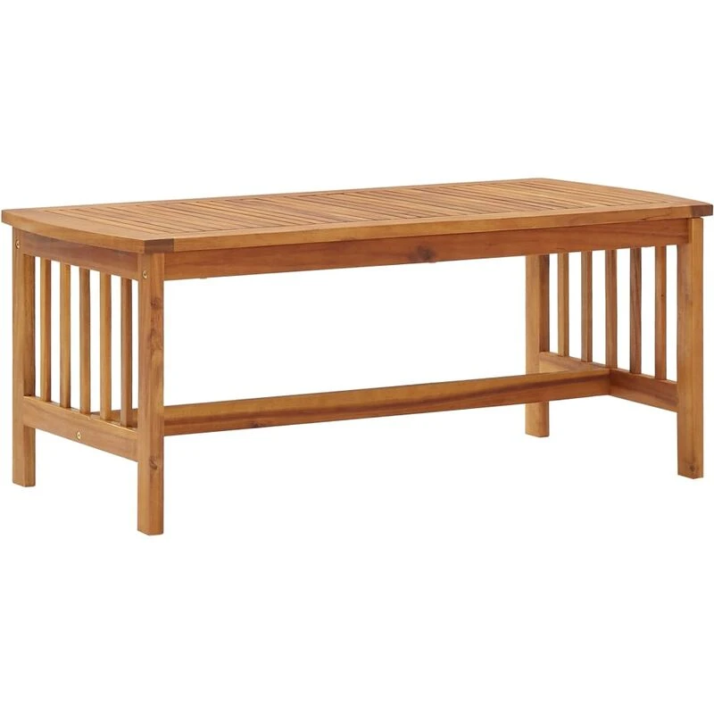 Image of VIDAXL Coffee Table 102x50x43cm Solid Acacia Wood Vidaxl 8720286107485