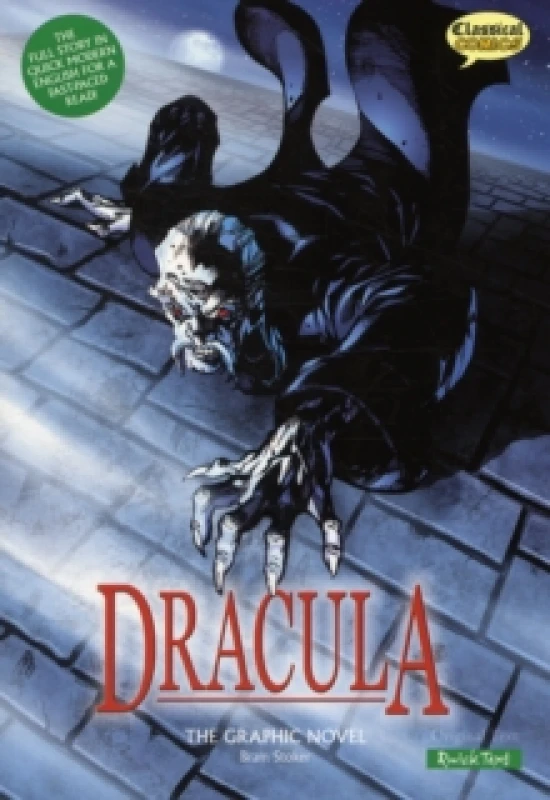 Image of Dracula The Graphic Novel : Quick Text Paperback / softback