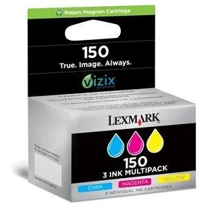 Image of Lexmark 150 Tri Colour Ink Cartridge