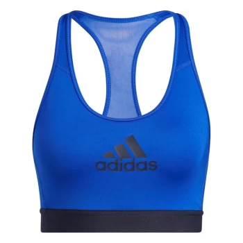 Image of adidas Don't Rest Alphaskin Bra Womens - Bold Blue / Legend Ink