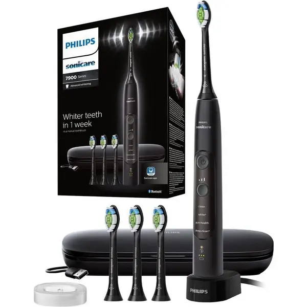 Image of Philips Sonicare Series 7900 HX9631/17 Advanced Whitening Black Electric Toothbrush