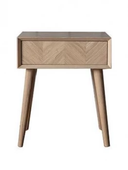 Image of Hudson Living Milano Side Table With Drawer