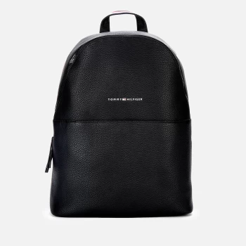 Image of Tommy Hilfiger Mens Essential Pu Backpack - Black