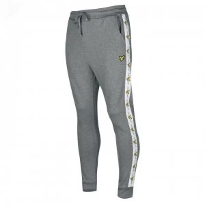 Image of Lyle and Scott Taped Jogging Bottoms - Grey T28