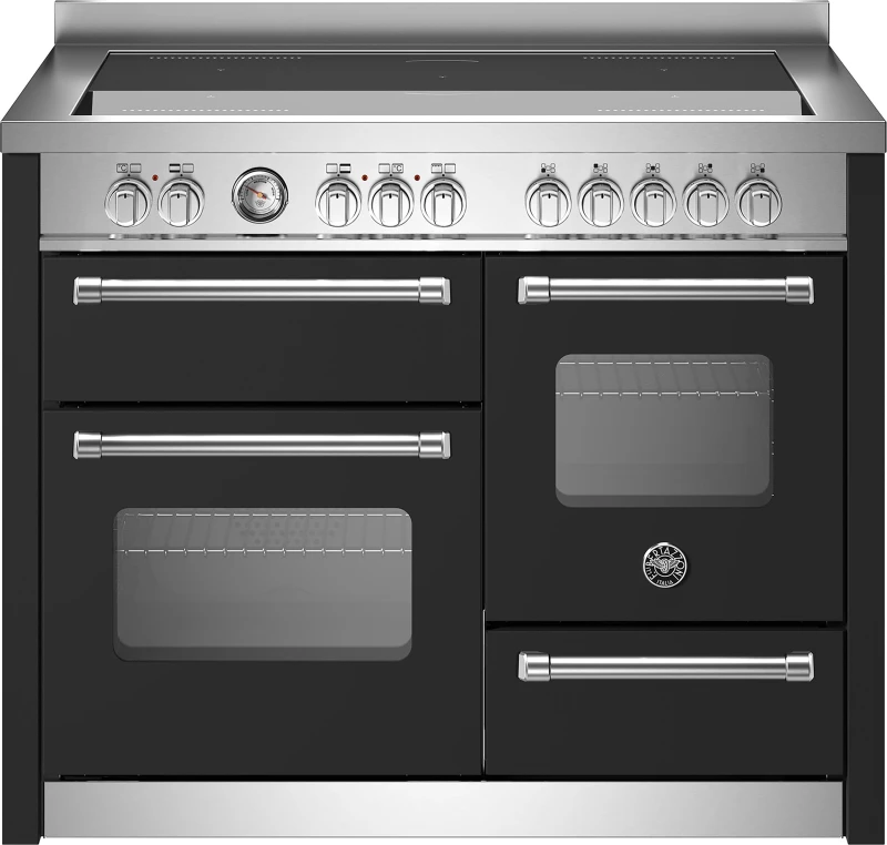 Image of Bertazzoni MAS115I3ENEC 110cm Master Series XG Induction Range Cooker - BLACK MAS115I3ENEC