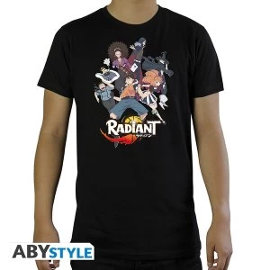 Image of Radiant - Group Mens Medium T-Shirt - Black