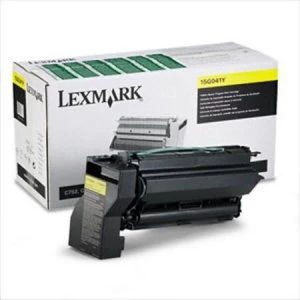Image of Lexmark 15G031Y Yellow Laser Toner Ink Cartridge