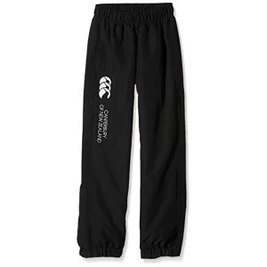 Image of Canterbury Of New Zealand Boys' Cuffed Hem Stay Stadium Pants, Black, 12