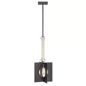 Image of Lisa McDennon by Hinkley Ludlow 1 Light Pendant Brushed Graphite