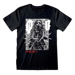 Image of Junji-Ito - Ghoul Unisex Medium T-Shirt - Black