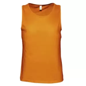 Image of SOLS Mens Justin Sleeveless Tank / Vest Top (XXL) (Orange)