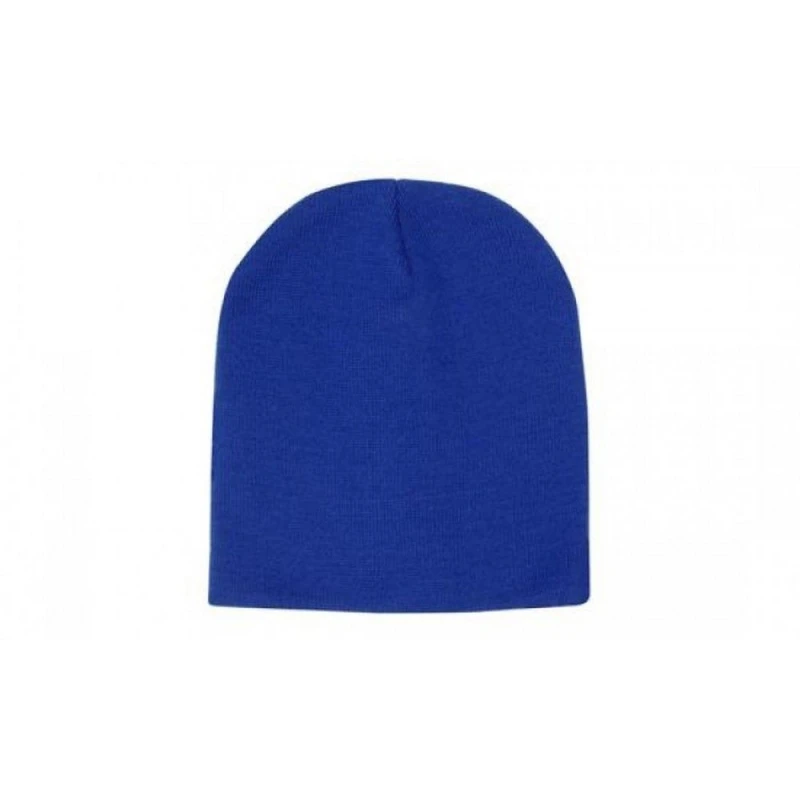 Image of Carta Sport Carta Sport Men Plain Beanie in Blue Blue One Size Male 5063107206541