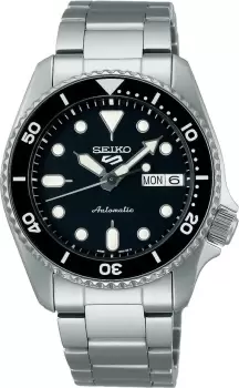 Image of Seiko Watch 5 Sports SKX Midi Black Mens