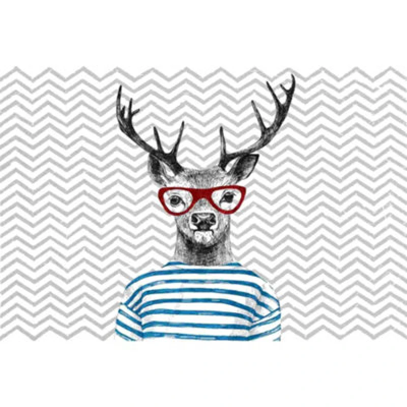 Image of As Creation Modern Deer 1 Digitally Prited Design