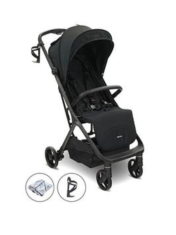 Image of My Babiie MBX7 Black DD Compact Stroller, Black W5N5O Unisex