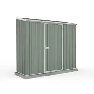 Image of Mercia Absco Space Saver 7'5 X 3 Pent Metal Shed - Pale Eucalyptus