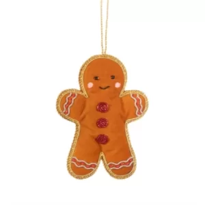 Image of Gingerbread Zari Decoration