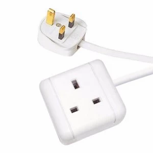 Image of Zexum 2M 1G Power Socket Extension Trailing Lead