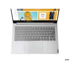 Image of Lenovo Yoga Slim 7 Pro 5800H Notebook 35.6cm (14") 2K Ultra HD AMD Ryzen 7 16GB DDR4-SDRAM 1000 GB SSD WiFi 6 (802.11ax) Windows 11 Home Silver