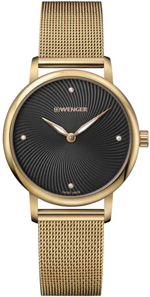 Image of Wenger Watch Urban Donnissima Ladies - Black WG-536