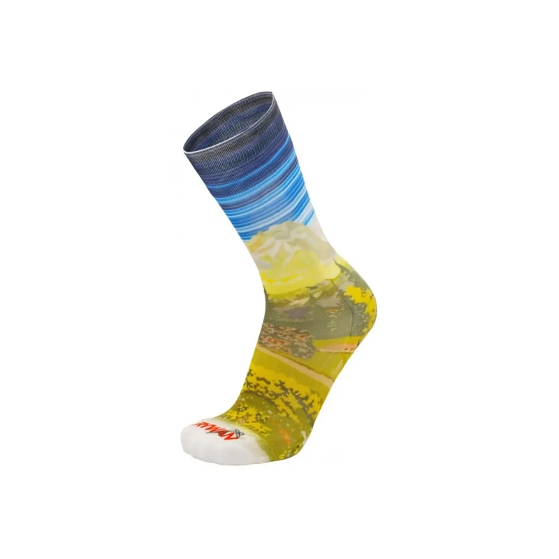 Image of Mountain spirit socks Rywan No Limit Graphik Bleu Unisex 44/46