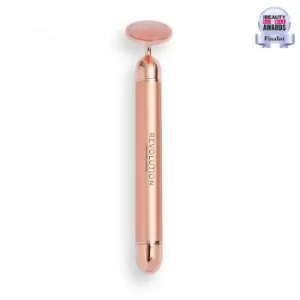 Image of Revolution Skincare Vibrating Rose Quartz Face Roller