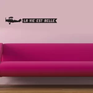 Image of YS-11 Black Decorative Wall Sticker