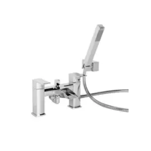 Image of Chrome Waterfall Bath Shower Mixer Tap - Tabor