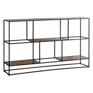 Image of Gallery Direct Hadston Shelving Unit Antique Copper