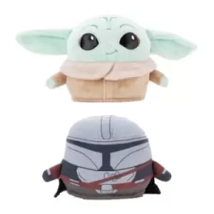 Image of Reversible Grogu & Mandolorian Soft Toy for Merchandise