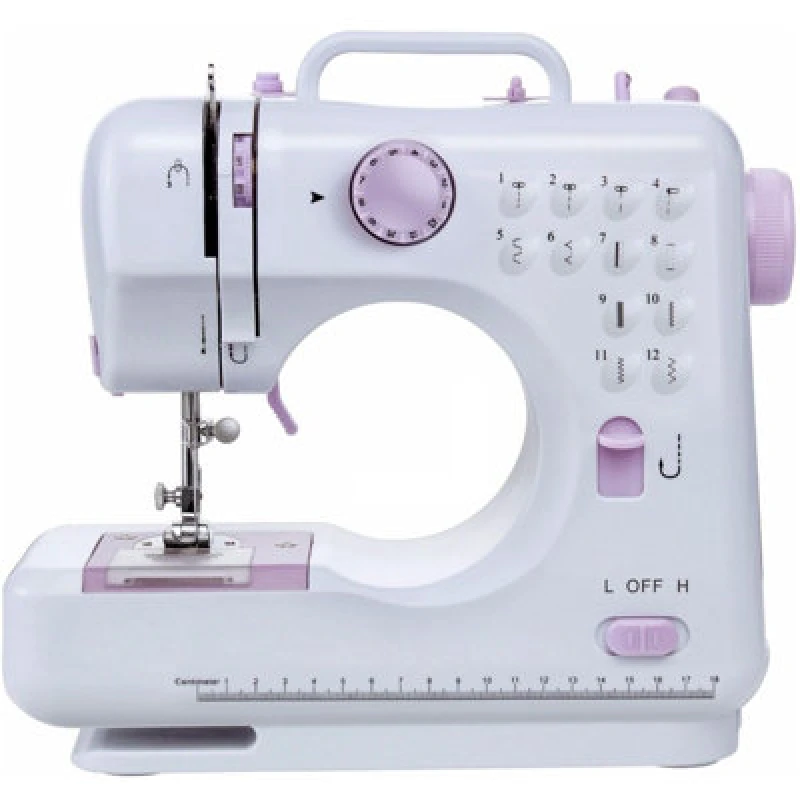 Image of Sohler Electric Sewing Machine Multifunction 12 Stitches Portable Mini 2 Speed Tool Kit