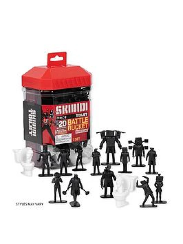 Image of Skibidi Skibidi Toilet Battle Bucket Set