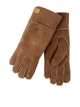 Image of Just Sheepskin Charlotte Gloves - Tan, Size S, Women