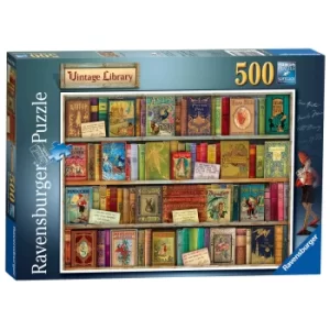 Image of Vintage Library Jigsaw Puzzle (500 Pieces)