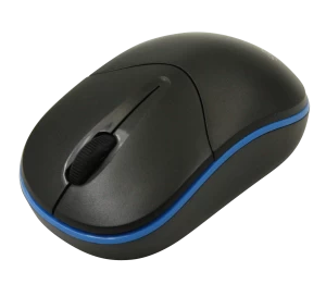 Image of Silvertec QB110 Wireless Mouse- Blue/Black