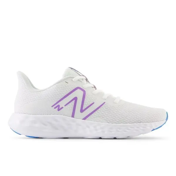 Image of New Balance 411 v3 Womens Running Shoes Everyday Neutral Road Running Shoes 5 (37.5) White 21409701250