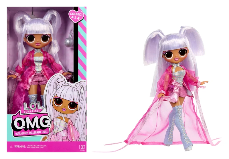 Image of L.O.L. Surprise! OMG Doll - Kitty K - Includes 1 Fashion Doll Comes with Fabulous Fashions Collect All 4