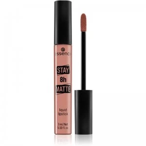 Image of Essence Stay 8h Matte Liq Lipstick 01 Hello Sun