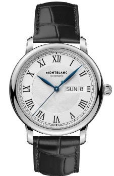 Image of Mont Blanc - Mont Blanc Star Legacy Automatic Day & Date 39 Mm - Wrist Watch - Black