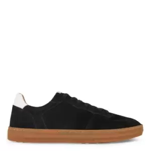 Image of Ted Baker Barkerr Suede Trainers - Black