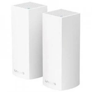Image of Linksys WHW0302-EU AC4400 Pack of 2 WiFi access point 2.4 GHz, 5 GHz