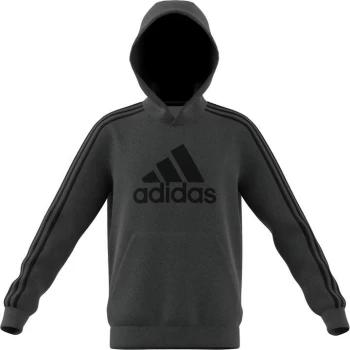 Image of adidas 3S BOS OTH Hoodie Junior Boys - Charcoal/Blk
